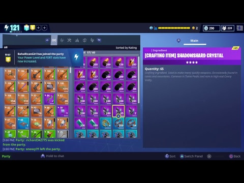 {Fortnite} save the world {grinding mission } let's gooooooo - YouTube PG & R Videos