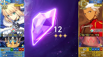 Saber & Archer True 0 Cycle - Memory of Chaos Floor 12 - Honkai: Star Rail 3.4