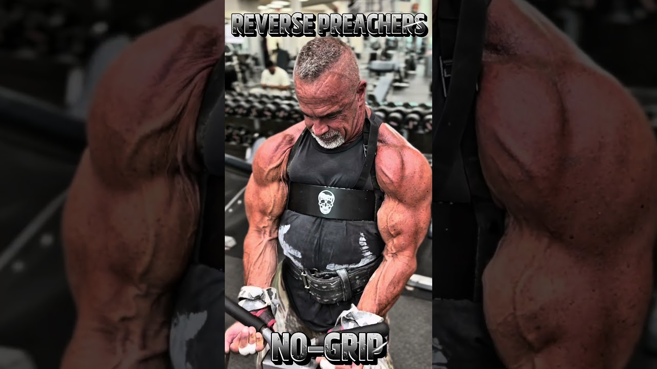 REVERSE NO GRIP PREACHERS FOR BICEPS #biceps #workout #motivation #workouttips #exercise