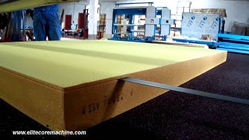 ECMT-105 foam cutting machine for cutting rigid foam