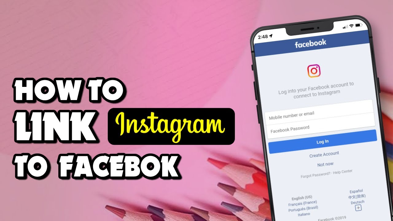 How to Link Instagram to Facebook 2024 (Easy Steps) 