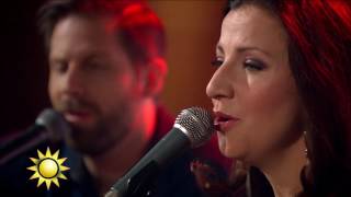 Video thumbnail of "Sonja Aldén - "Meningen med livet" - Nyhetsmorgon (TV4)"