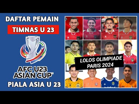 TERBARU 🔥 Daftar Pemain Timnas U 23 Piala Asia 2024 - Jadwal Piala Asia U23 2024