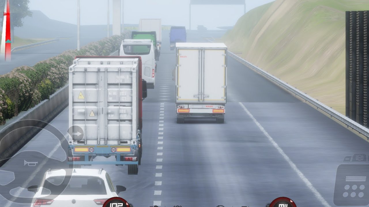 🚦Best good moments for driving Giant 480HP trucker 🚛 