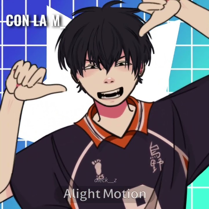 Hinata shoyo & kageyama tobio~♡ \\ Hkyu animación/ship // La matraca (Remix) || #hinata #kageyama