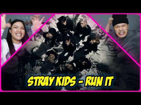 Stray Kids "RUN IT" M/V | REACTION + LYRICS EXPLAINED / OUR INTERPRETATION!