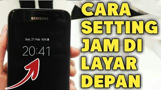 CARA MENAMPILKAN JAM LAYAR DEPAN DI HP SAMSUNG | TUTORIAL ANDROID | ASRORI TV screenshot 4