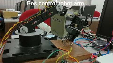 ROS Controlled Robot Arm-RVIZ