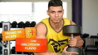 Treino de Bíceps com Hallyson Flavio