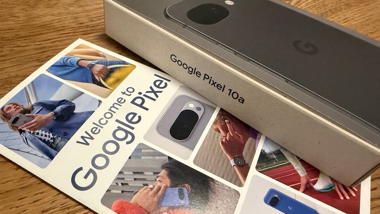 Just unbox the Google Pixel 10a - YouTube
