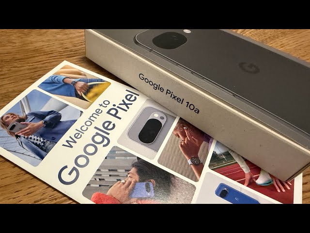 Just unbox the Google Pixel 10a - YouTube