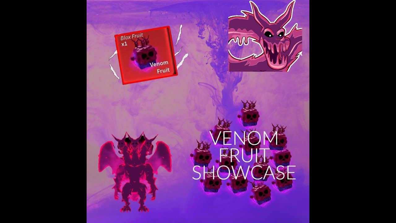 Blox Fruits Venom Fruit Showcase YouTube