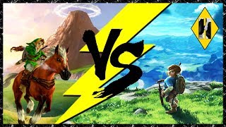 Zelda: Breath of the Wild vs Ocarina of Time