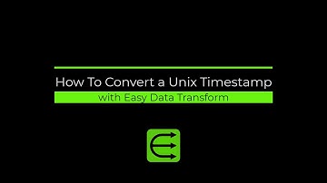How to convert Unix timestamps to date time