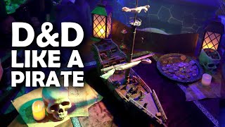 CHECK OUT my Pirate themed D&D GAME ROOM