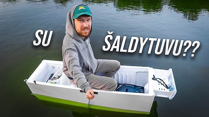 KIEK ĮMANOMA NUPLAUKTI SU ŠALDYTUVU ?