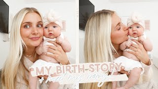 my birth story + meet baby girl #2 | Aspyn Ovard