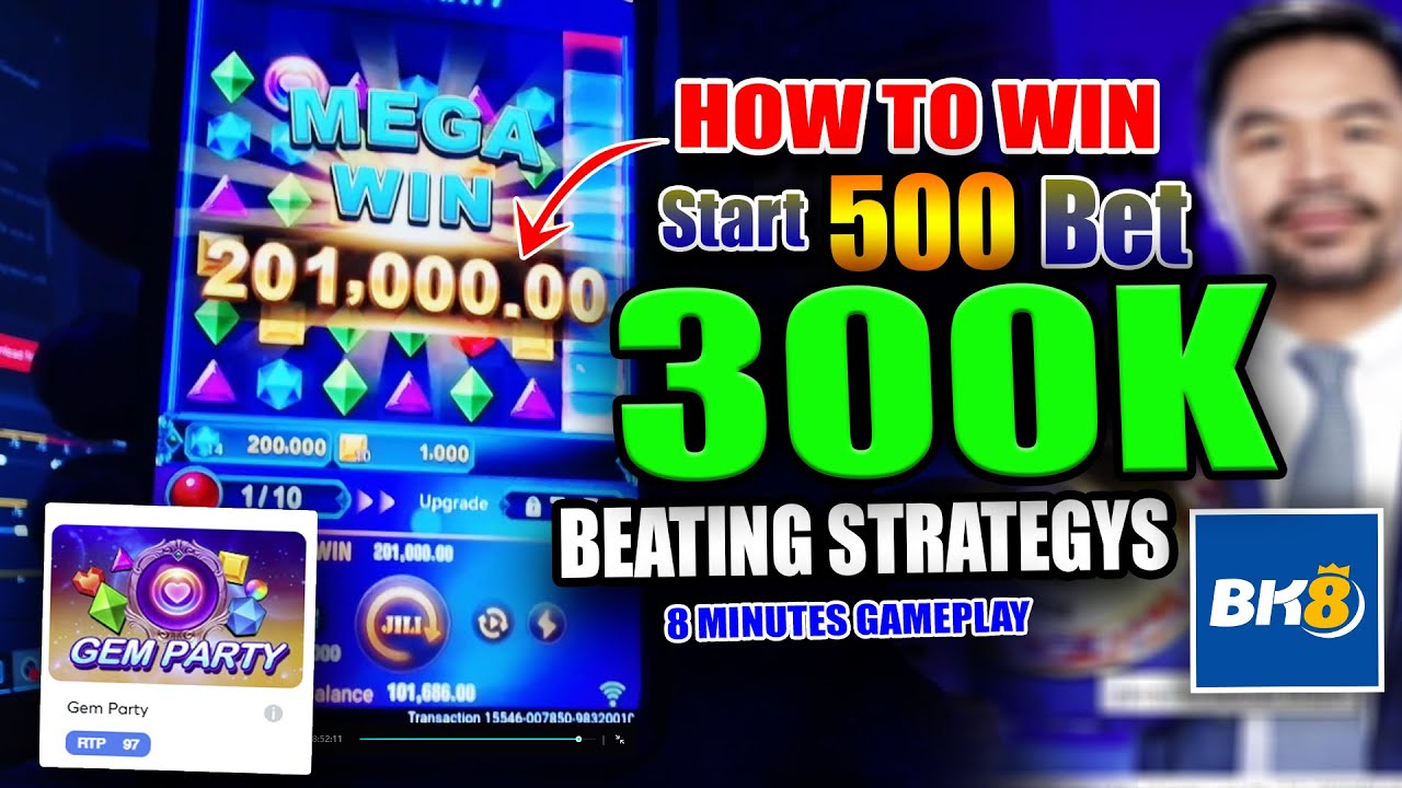 happy luke casino bonus BK8 Manny Pacquiao Approve GEM PARTY 300K STRATEGY bk8 jili