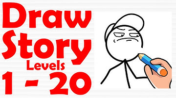 Draw Story Episode 1 Level 1-20 walkthrough gameplay