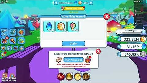 Weapon Fighting Simulator - 22 Hours of Farming Qi (3x event!)