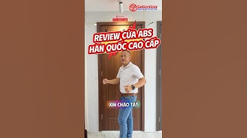 👍 Giới thiệu mẫu cửa nhựa abs Hàn Quốc, đây là mẫu cửa nhựa giả gỗ cao cấp dùng làm cửa phòng ngủ