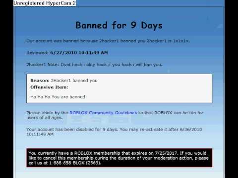 Roblox 1x1x1x1 Banned Me Youtube - roblox how to ban a hacker