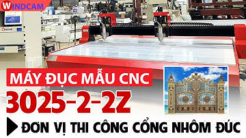Máy Đục Mẫu CNC 3025-2-2Z - Sự Lựa Chọn Tối Ưu Cho Đơn Vị Thi Công Cổng Nhôm Đúc