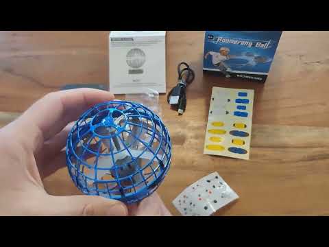 Orbi Boomerang Ball Review - Flying Orb Boomerang Drone Ball