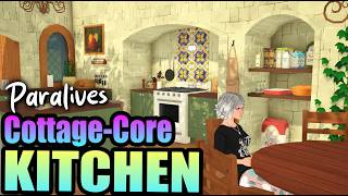 This Cottagecore Kitchen is CRAZY Cozy! Paralives Creative Build