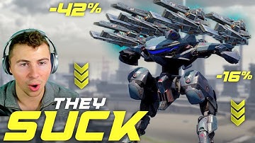 This Might Be The Worst NERF I’ve Ever Seen… Gauss & Volt Get BRUTAL Nerf | War Robots