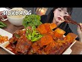 매콤한 대왕 소갈비찜 먹방🍖 SPICY KOREAN BRAISED BEEF SHORT RIBS MUKBANG | ASMR EATING SOUNDS