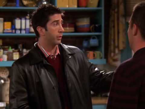 Friends - Ross saw Rachel kiss Gavin on the balcony