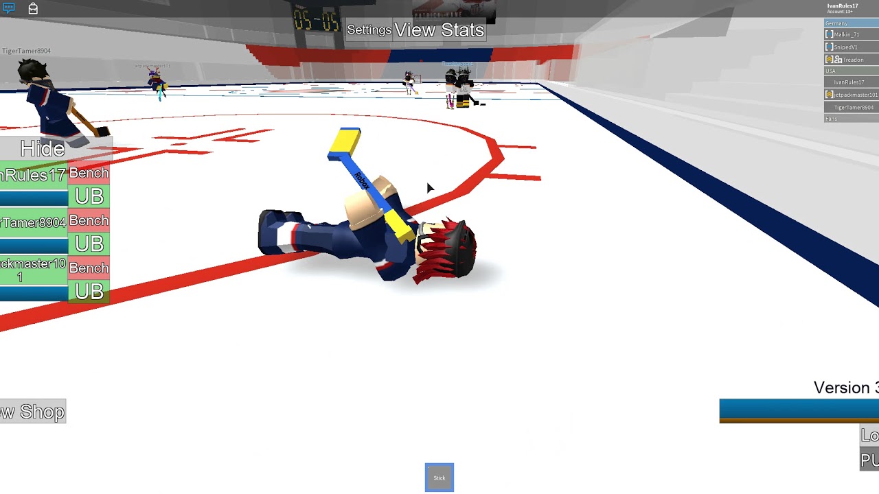 nhl roblox hockey roblox