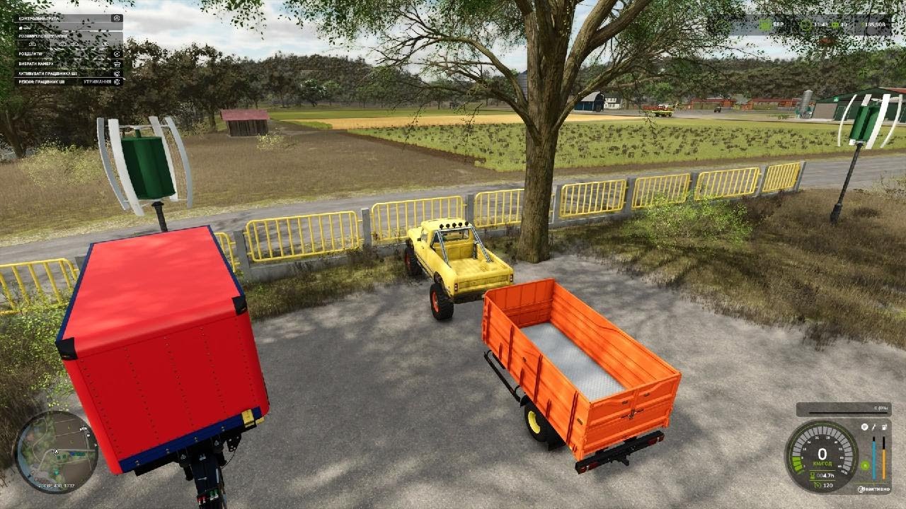 Вожу корм 🐓 Farming Simulator 25