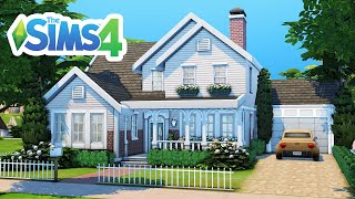 Base Game Suburban! 💚 7 DAYS OF BASE GAME! 💚 Day 1 - The Sims 4: Speed Build
