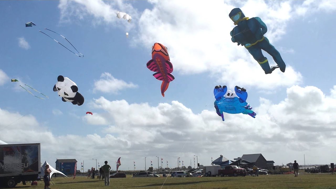 Outer Banks Stunt Kite Festival 2013 Nags Head, NC YouTube