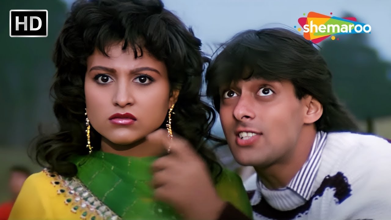 O Hare Dupattewali | Sanam Bewafa (1991) | Salman Khan, Chandni | Vipin Sachdeva | Romantic Songs