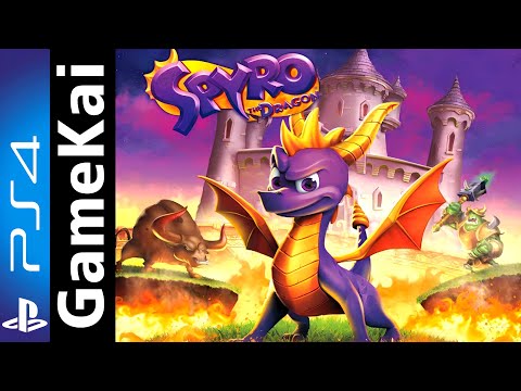 [PS4 Longplay] Spyro the Dragon PS4 | 120% Completion | Full Game