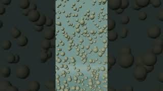 How I created bubbles with geometry node in blender
