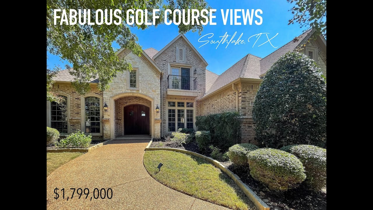 House Tour Timarron Subdivision Southlake TX, 5bds, 5.5baths