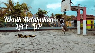 Teknik Melakukan Lay - Up Kanan Pada Permainan Bola Basket #basketball #layup