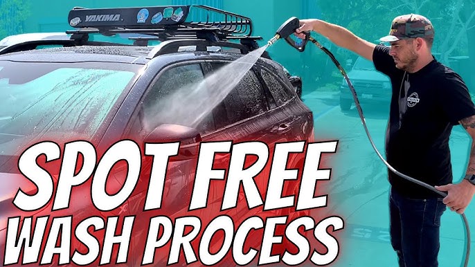 BEST BUDGET SPOT FREE HOME CAR WASH: Complete guide to Spot free