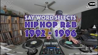 ‘92-‘96 HIP HOP R&B All Vinyl Mix