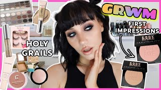 GRWM FOR A DAY AT WORK USING MY HOLY GRAILS | MAKEMEUPMISSA