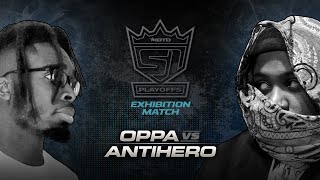 KOTD - Rap Battle - Oppa vs Anti Hero | #KOTDS1 Exhibition