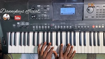 This is how we play (arpeggios) In Pente Praises @Dannykeys