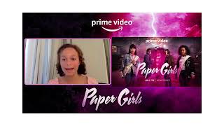 EXCLUSIVE: Sofia Rosinsky Opens About her New Show, Paper Girls