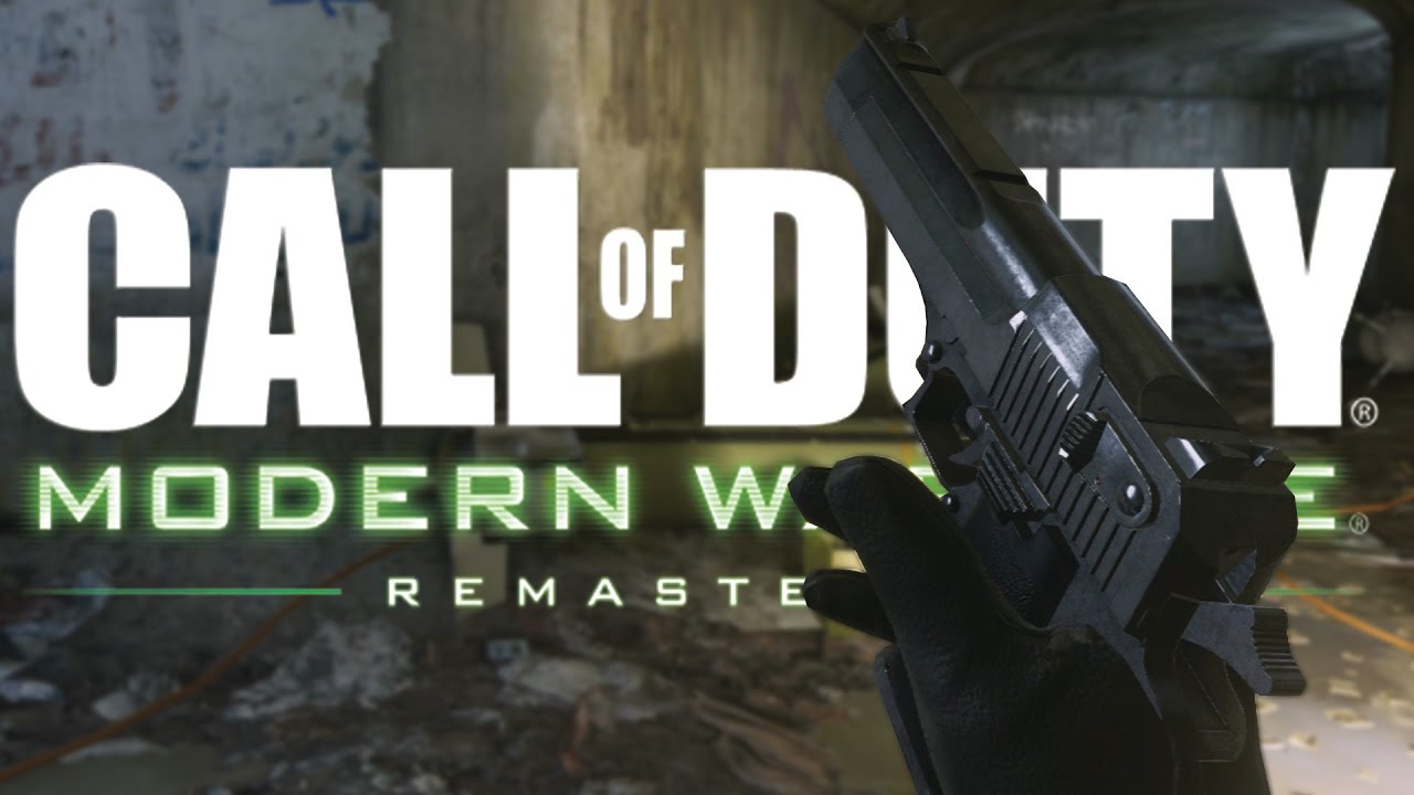 Modern Warfare Remastered: Tunnel Wars (New Gamemode Idea)