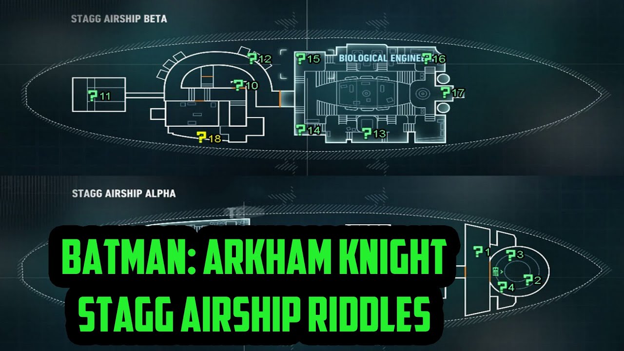 Batman arkham knight stagg airship