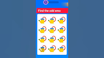 Puzzle quiz game 🤯🤔 | Find the odd emoji #shorts #trending #puzzle #quiz #game #challenge